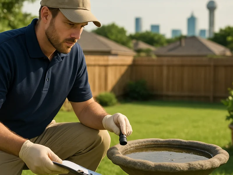 What to Expect During a Professional Mosquito Inspection in Dallas